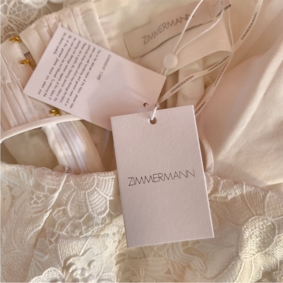 Zimmermann Ivory Guipure Lace Dress - Picture 14 of 16